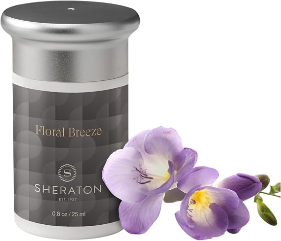 Sheraton Room Diffuser Refill Capsule - Hotel Collection Diffusers - Aromatherapy Air Freshener - Refill Only - Floral Breeze Scent
