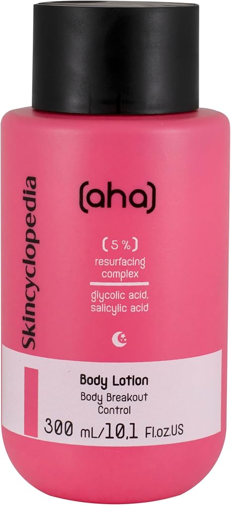 Skincyclopedia Body Lotion with AHA BHA and PHA Moisturising Lotion Body Lotion for Men and Women Care Lotion for Very Dry or Blemished Skin Body Lotion Dermatologically Tested 300 ml