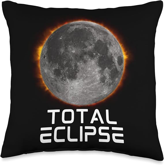 Total Solar Eclipse Shirt Total Eclipse Throw Pillow