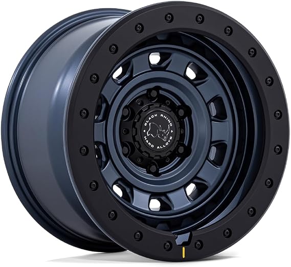 Black Rhino Hard Alloys XPLORER 17X9 6X5.5 5.47 12mm METALLIC BLUE W/MATTE BLACK L - BR023LB17906812