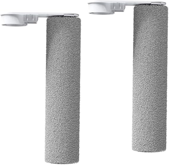Replacement Brush Roller for JONR S20 Pro Dry Vacuum, Sturdy Plastic and Fiber Design for Deep Cleaning, Simple Snap-In Installation Part(2 Pack)