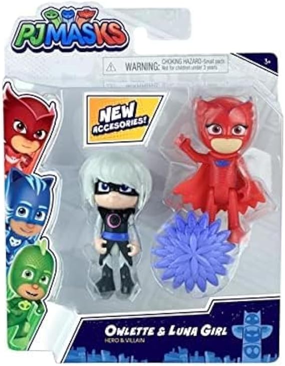 PJ Masks Hero vs. Villain 2-Pack Figure Set (Owlette & Luna Girl)