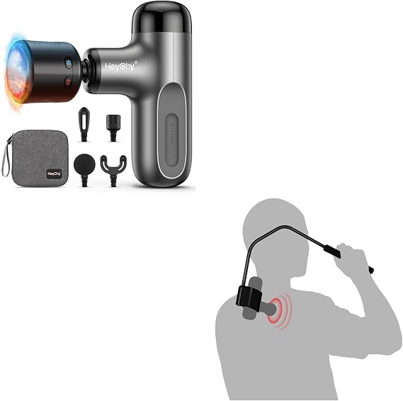 HEYCHY Mini Massage Gun and Holder