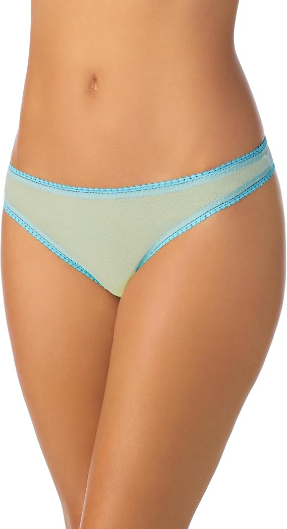 OnGossamer womens Gossamer Mesh Low-rise Thong Panty