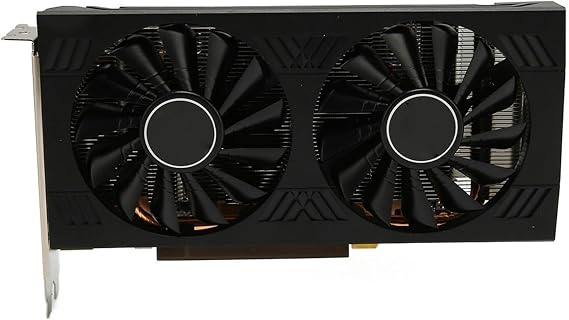 RX580 8GB Graphics Card, PC Video Graphics Card GDDR5 256bit 4096x2160, Two Cooling Fans, HD Multimedia Interface and DP Interface Gaming Graphics Card for Computer