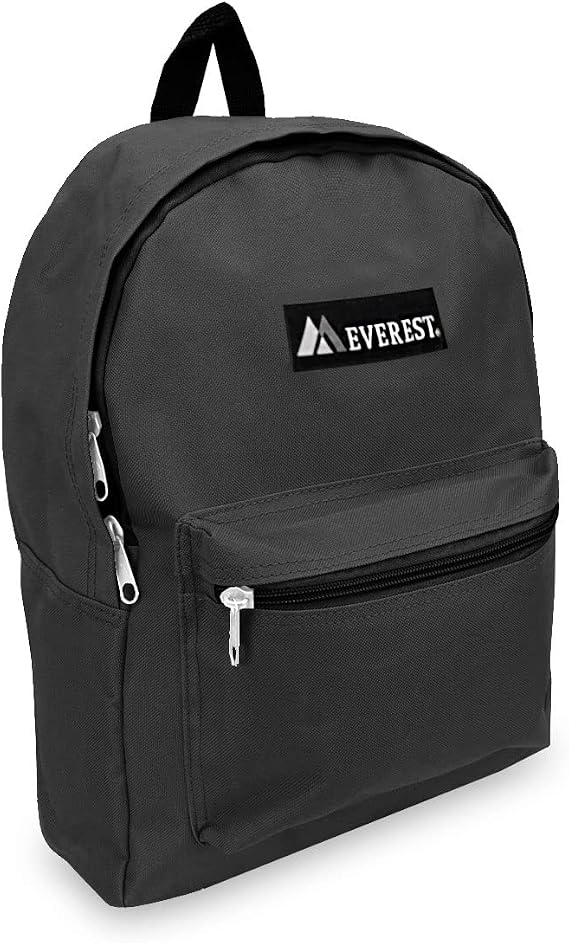Everest 1045K Basic Backpack, 15", Charcoal