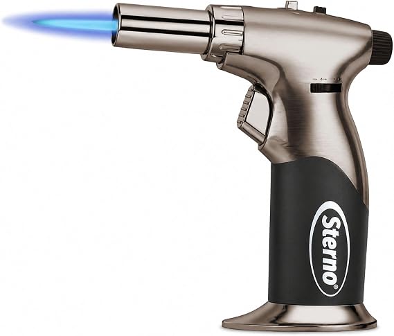 Sterno Culinary Butane Torch, Dual Flame