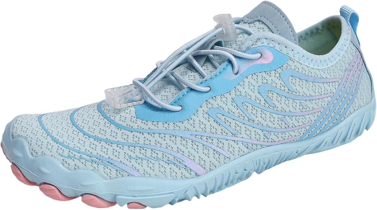 Hike Barefoot Shoes for Women Men, Pro Footwear with Wide Toe Box, Non Slip Athletic Hiking, Walking, Grounding Copper, Soft Comfortable. Grounded Footwear, Quick Dry, Trail Running Shoe