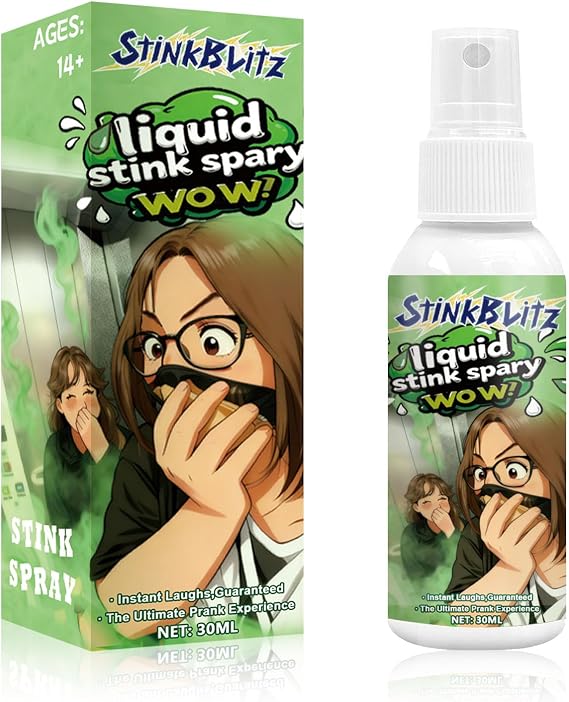 Fart Spray Extra Strong Stink Spray Extra Strong Liquid Stink Spray Funny Joke Spray Prank Liquid Stink Spray for Adults Stinky Spray 30 ml