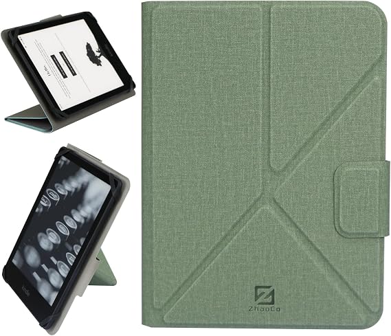 ZhaoCo Universal Case Cover for 6.8" Kindle Paperwhite 2021/7'' Paperwhite 2024/7'' Colorsoft Signature Edition 2024 Ebook Reader - Teal