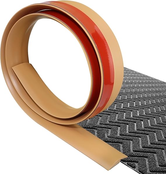 3 M Floor Transition Strip Self Adhesive Flooring Transition Floor Threshold Strip, Vinyl Flooring Transitions Laminate Strip Flat Divider Strip Threshold Cover