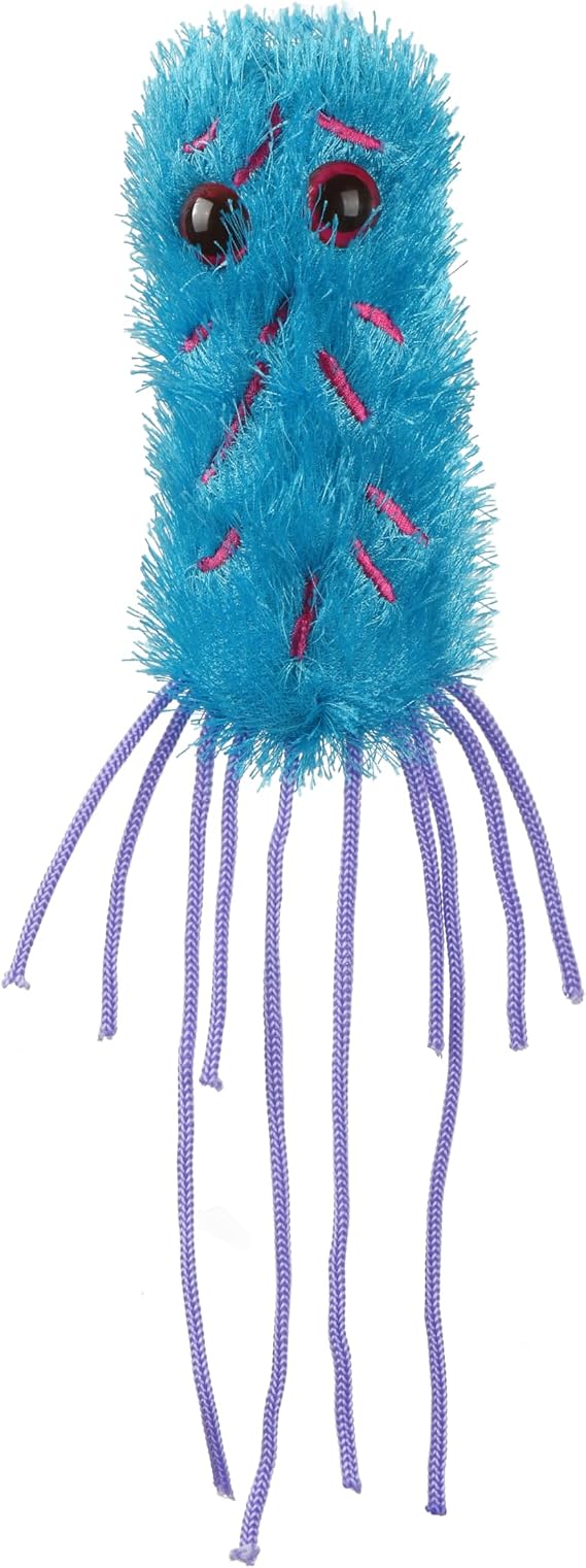 GIANT MICROBES Pseudomonas Plush Learn About This Bacteria and Health, Educational Gift for Scientists, Doctors, Public Health Workers, and Anyone with a Healthy Sense of Humor