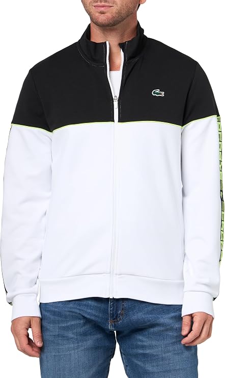Lacoste Men's Tennis Zipped Colorblock Sweatshirt