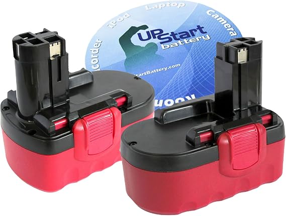 2X 18V Battery for Bosch BAT181, 13618, BAT026, 33618, 52318, 23618, BAT025