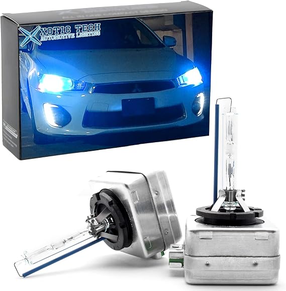 x xotic tech D3S D3R D3C 35W HID Replacement Light Bulbs,8000k Ice Blue 2pcs