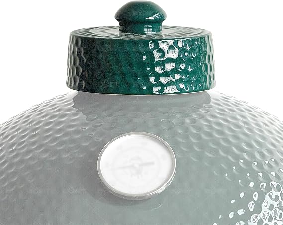 Replacement Ceramic Damper Top for M, L, XL, and 2XL Eggs - Kamado Grill Chimney Top Vent Cap Parts. Quickly Snuffing Out the Fire, and Keeping the Rain Out of the Egg. Green Egg Smoker Accessories