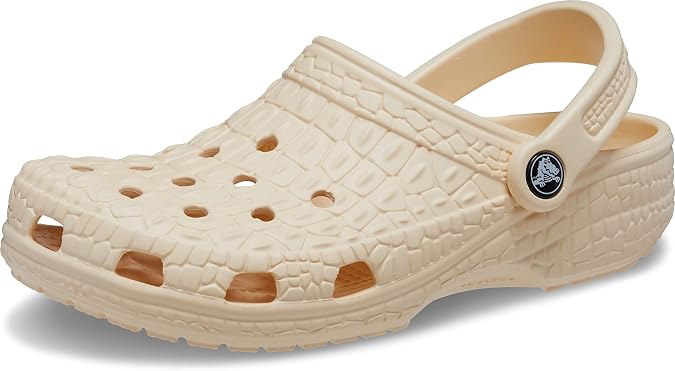 Crocs Unisex Adult Classic Crocskin Clogs | Walking Shoes