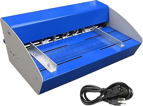 Electric Paper Scorer,Heavy-Duty Electric Creasing Machine for Paper & CardstockHigh-Speed Precise Scoring Tool for Printing Workshops,Small Businesses&Office Use,20.5in,220V
