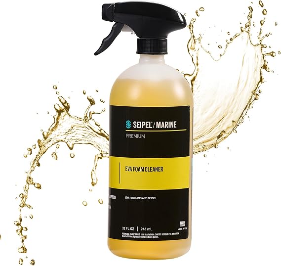 EVA Foam Cleaner for Boats - Removes Stains & Dirt from Foam Decking, Simply Apply & Rinse - Spray Nozzle - Non-Toxic Biodegradable Formula