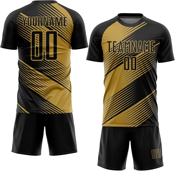 Fancsutom Custom Soccer Clothing Sets Team Uniforms Sports Fans Jerseys Personalized Novelty Active Tees and Shorts Suit