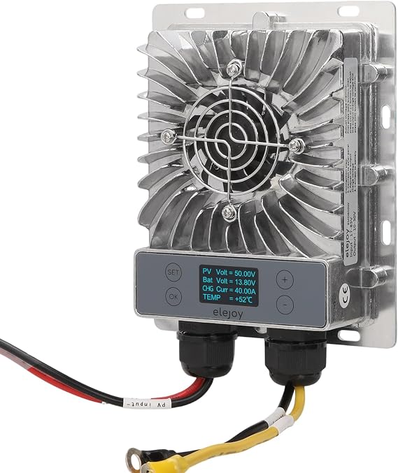 600W MPPT Solar Charge Controller 99% Tracking Efficiency
