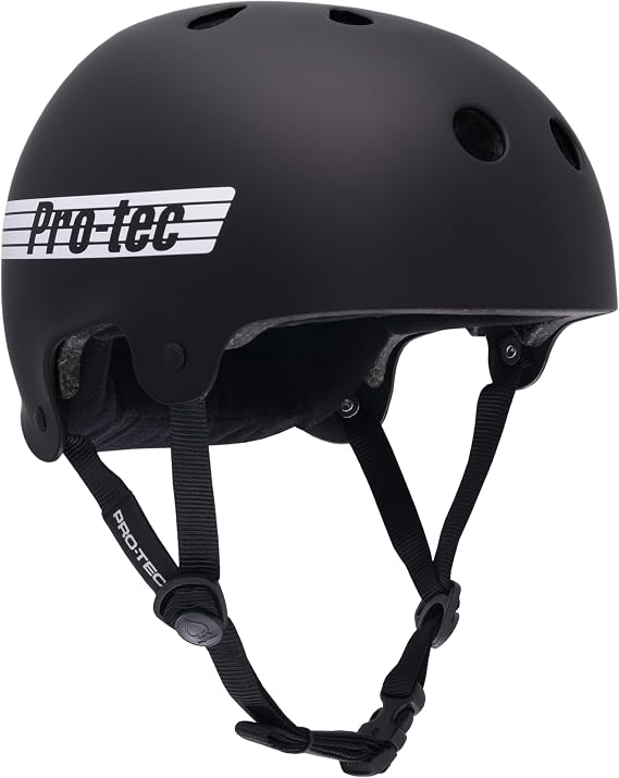 Pro-Tec Old School Low PRO Certified Helmet - Ideal for Skateboarding, BMX, Bicycling, and Roller Skating