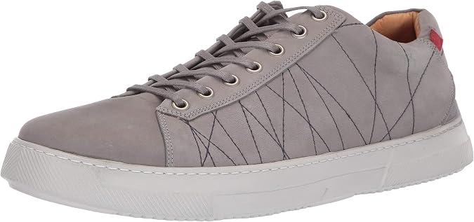 Marc Joseph New York Men's Genuine Leather Luxury Laceup Lightweight Technology Sneaker