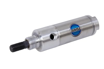 BIMBA 123-D 1-14 INCH BORE, 3 INCH Stroke, AIR Return, Double Acting, Front Nose MOUNTING, Original LINE, Pneumatic Cylinder