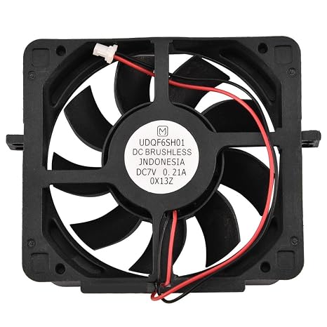 Internal Cooling Fan for, Replacement Fan Repair Part, 7V, 1.47W, 2.76" x 6cm x 0.59"