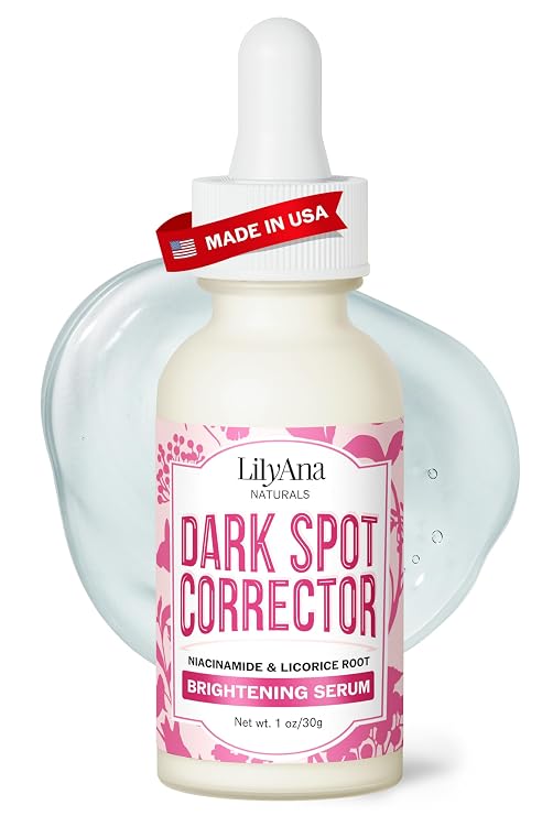 LilyAna Naturals Dark Spot Corrector for Face with Niacinamide, 1 oz