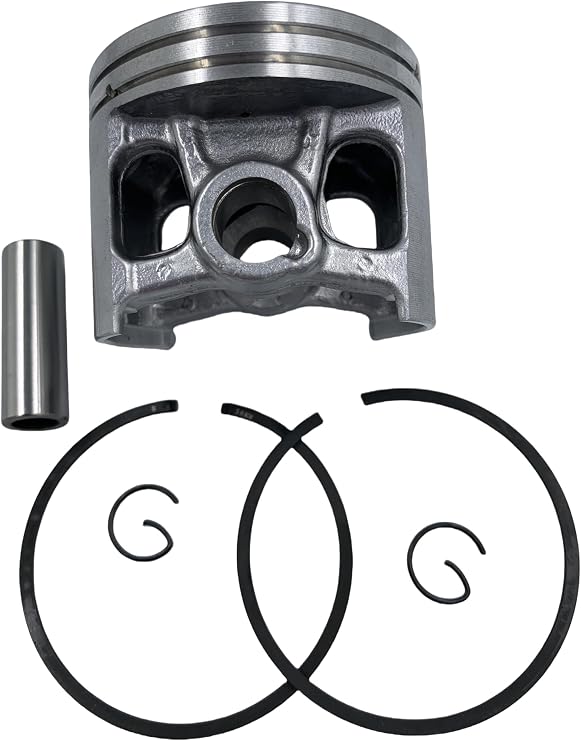 56mm Piston Set, Piston, Rings, Pin and Clips Kit Compatible with Stihl MS661, MS661C Chainsaws, Replaces OEM 11440302001, 1144-030-2001