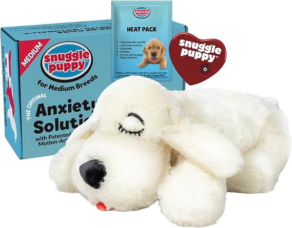 SmartPetLove Snuggle Puppy Action Aid Toy, Golden 12" x 6" x 3", Golden