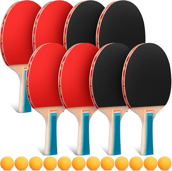 Liliful Table Tennis Paddle Set