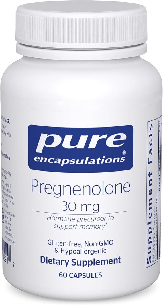 Pure Encapsulations Pregnenolone, 60 Capsules