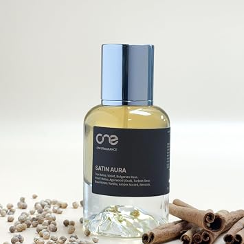 Satin Aura Eau de Parfum, Unisex Perfume Spray, 50ml