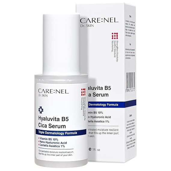 Hyaluronic Acid Serum for Face Korean - Pure Centella Asiatica Extract Niacinamide for Acne Cica - B5 Panthenol 10% Elasticity Korean Skin Care Beauty Products 30ml/1fl.oz