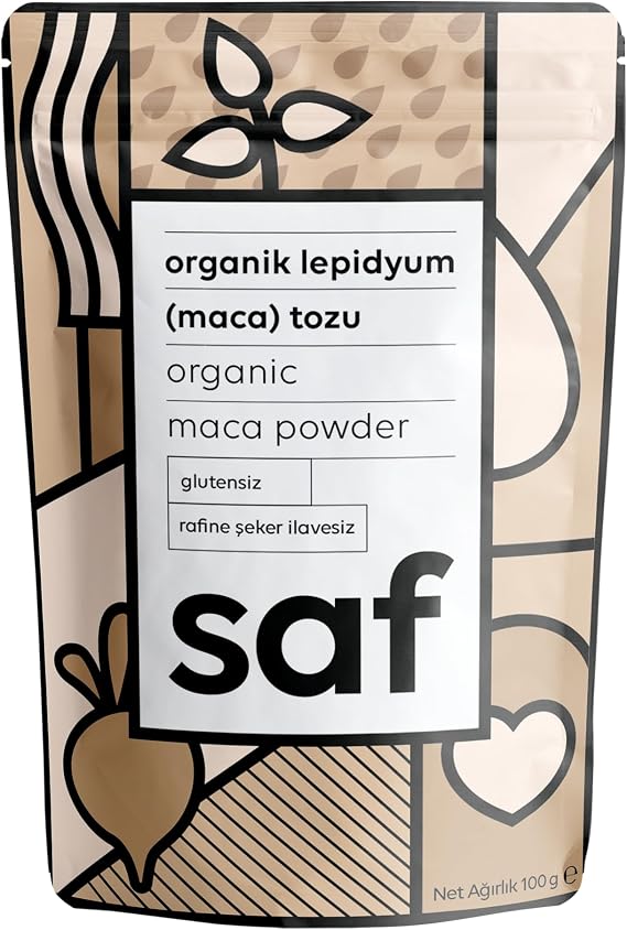 Saf Organik Maca Tozu 100 Gr