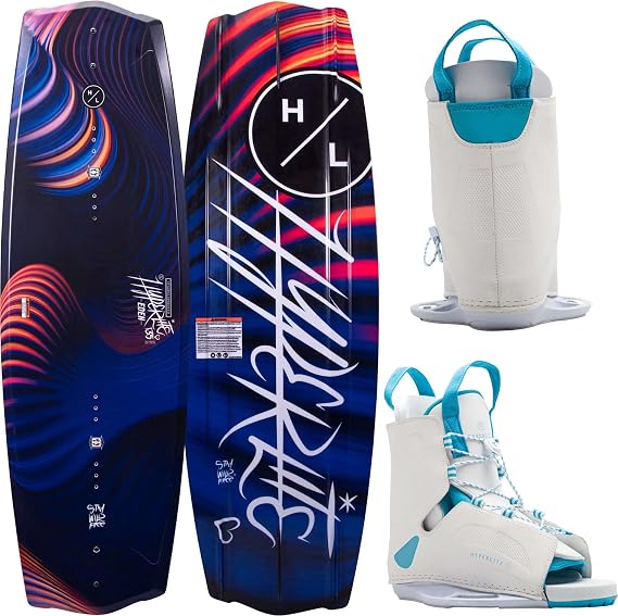 Hyperlite Eden Womens Wakeboard 135 W/Allure Bindings (O/S 6-9)