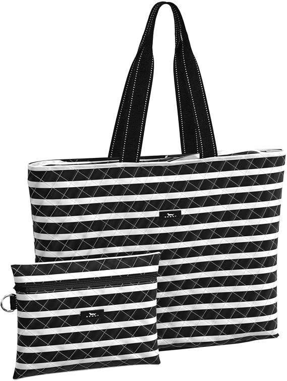 SCOUT Plus 1 Foldable Travel Bag, 2 Bags in 1, Tote Folds into Zipper Pouch