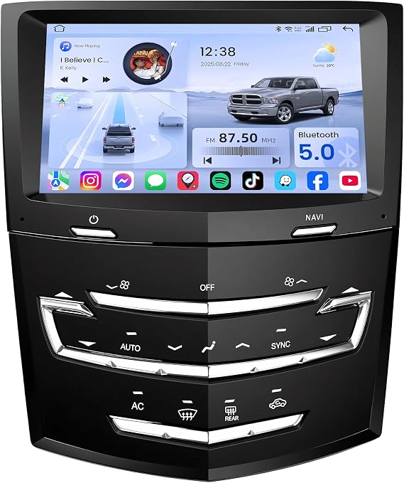 Car Radio for Cadillac ATS XTS SRX CTS 2013-2019