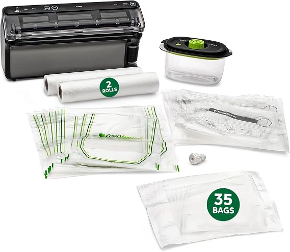 FoodSaver Elite All-in-One Liquid+TM Vacuum Sealer with Bags