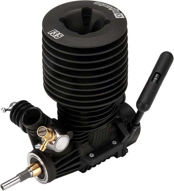 HPI Racing 111600 Nitro Star F3.5 V2 Engine, 3.5Cc, Slide Carburettor, Rear Exhaust with A Pullstart