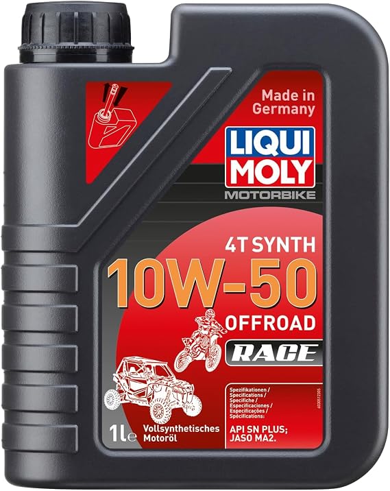 LIQUI MOLY Motorbike 4T Synth 10W-50 Offroad Race 1 L Motorcycle 4