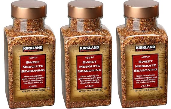 Kirkland Signature Sweet Mesquite Seasoning - 19.6 Oz (Pack of 3)