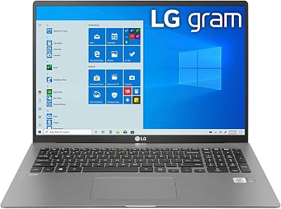 LG Gram 17 Intel i7-1065G7 16GB512GB SSD Ultra-Slim Laptop - 17Z90N-R.AAC8U1
