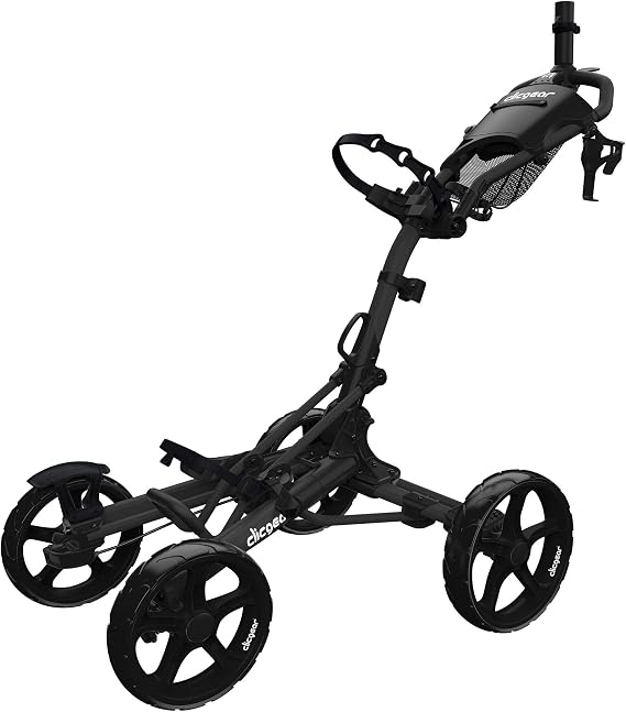 Clicgear 8.0+ Golf Push Trolley with Patented 4xFold Folding System