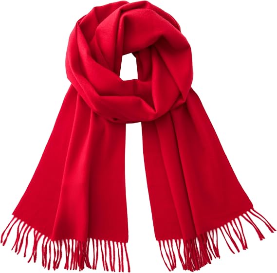 CALVIN & OLIVIA Lightweight Ultra-Soft Scarf - Perfect Holiday Gift for Men & Women
