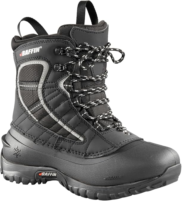 Baffin Women's SAGE Waterproof Insulated Slip-Resistant Mid-Height Snowshoe Compatible Winter Sports Snow Boots, Tundra Rated