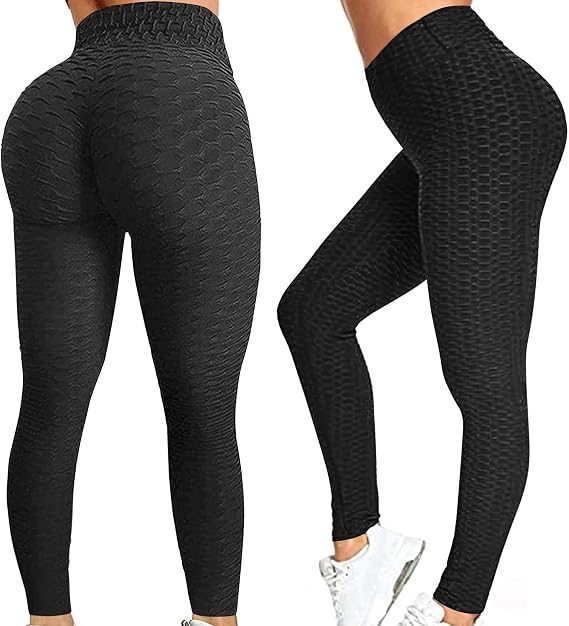 Ciana Best Workout Butt Lifting Leggings Seamless Scrunch Butt Leggings for Women, Tummy Control, Highwasted Yoga Pants