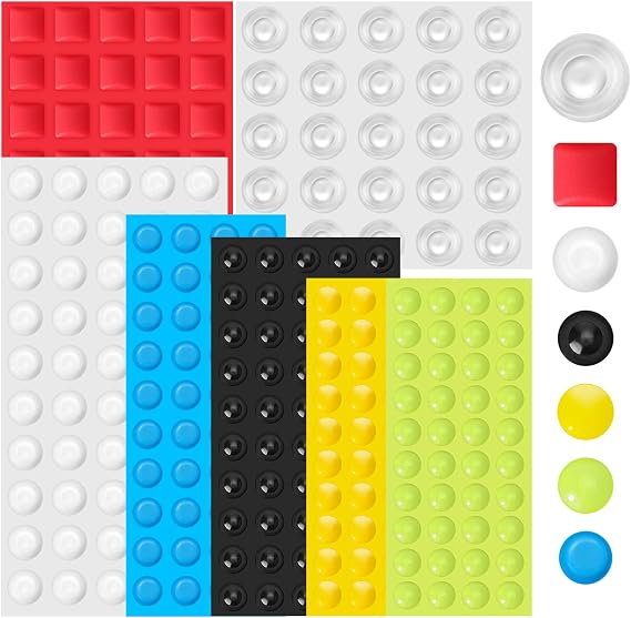 245PCS Bump Dots for Visually Impaired, Assorted Styles Braille Stickers, Low Vision Aids Adhesive Bump Dots Tactile Stickers for Blind, Elderly, Braille Bump Stickers
